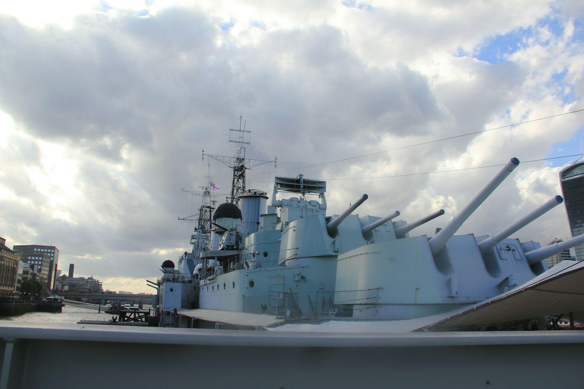 royalnavy的最后余晖hmsbelfast轻巡洋舰贝尔法斯特号巡礼