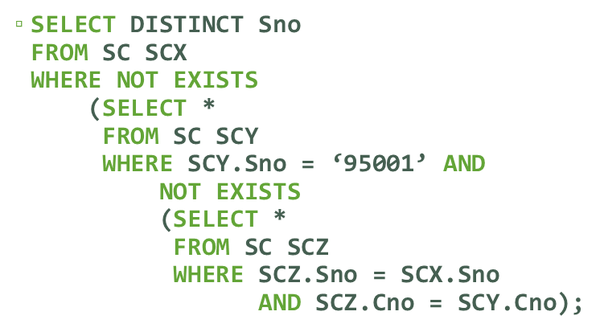 sql中的exists到底做了什么