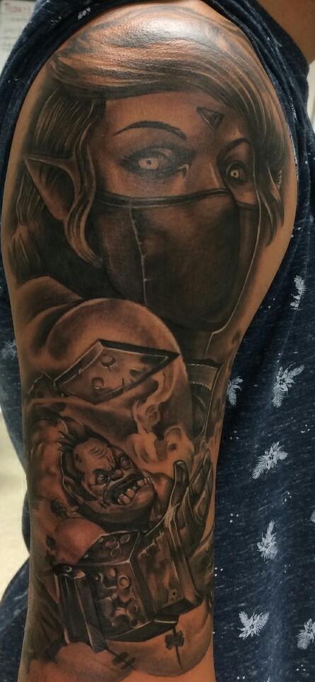 冷话题聊聊dota2的纹身hoho