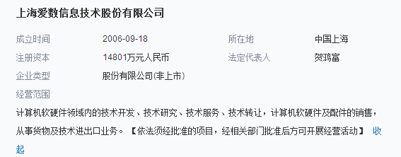 上海爱数软件有人了解吗?公司前景怎么样啊
