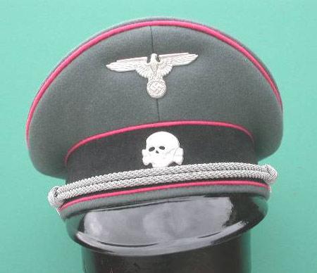党卫军船形帽图片
