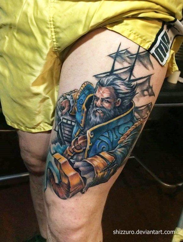 冷话题聊聊dota2的纹身hoho