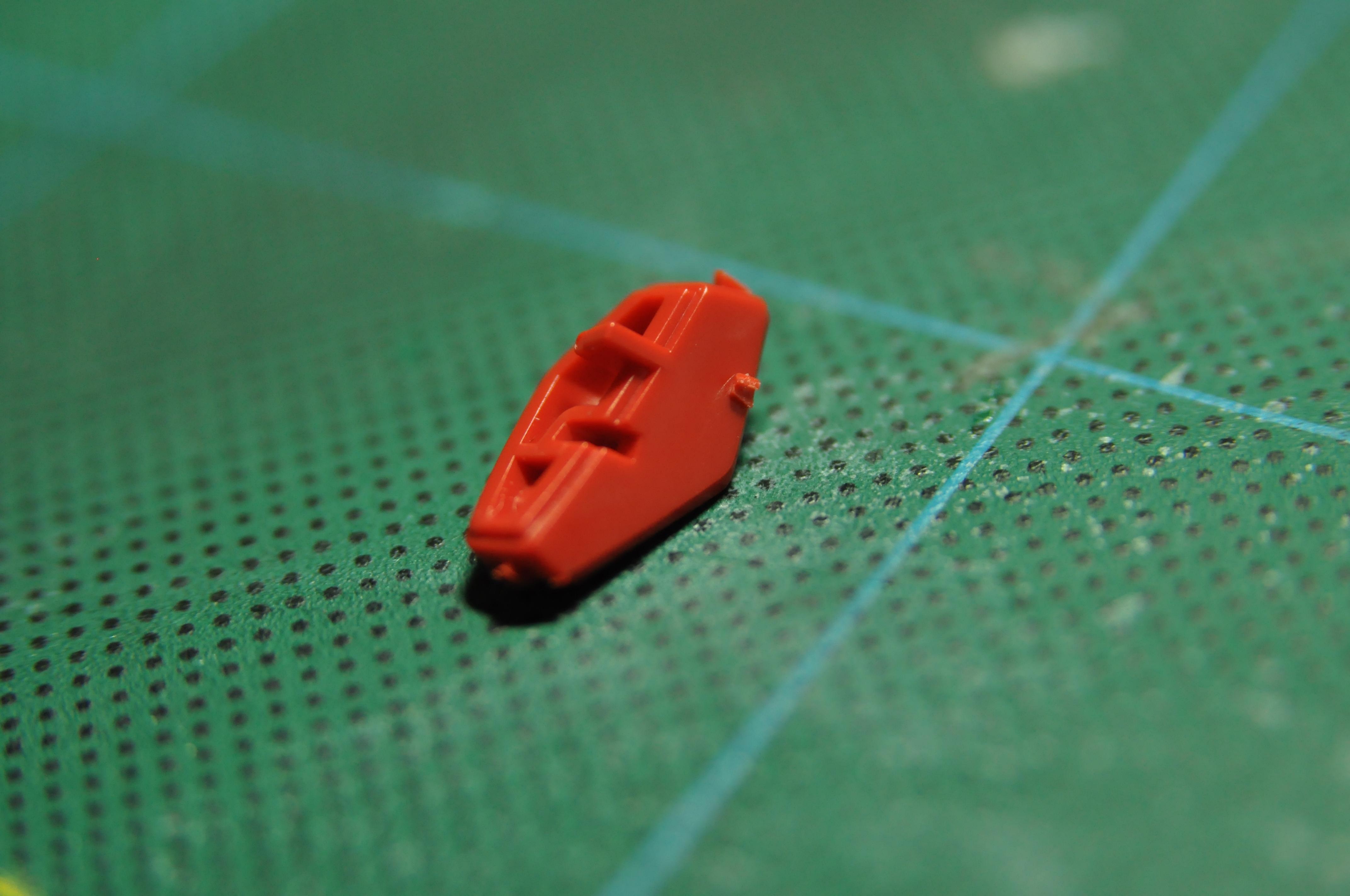 高达模型水口位如何处理?