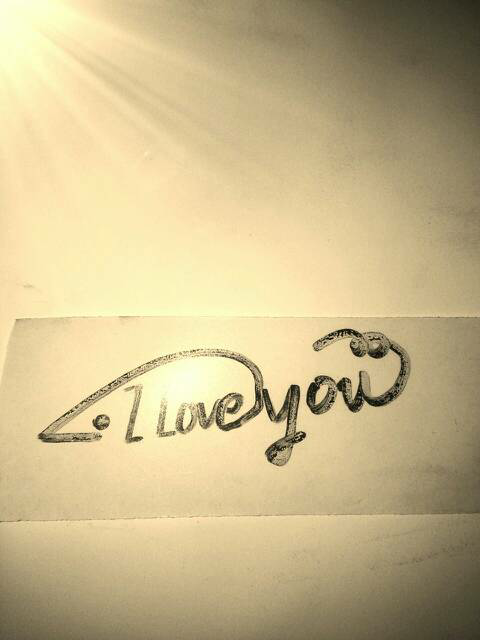 女生在同学录中写I LOVE YOU forever 是什么意