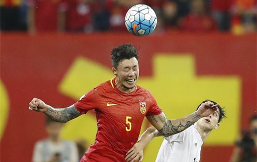 预赛亚洲区 12 强赛中国男足第二场对伊朗男足