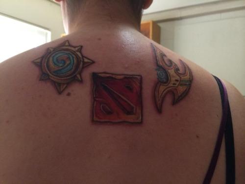 冷话题聊聊dota2的纹身hoho