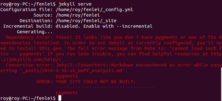 jekyll pygments问题? - Ubuntu - 知乎