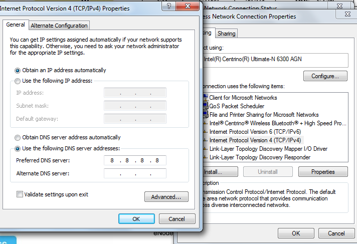 域名解析错误,错误代码(105),练得上内网,连不