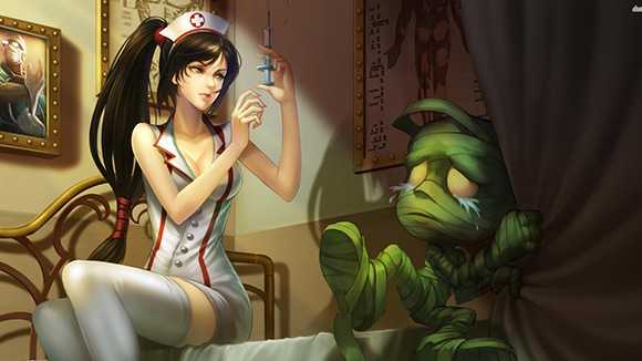 《英雄联盟》里的阿卡丽