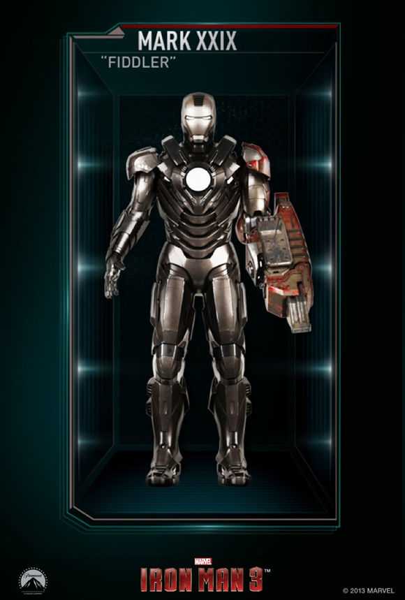 有一个类似马克24号和马克17号的超大型胸部repulsor,可攻击敌人铱缮