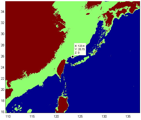 如果海平面下降 500 米,地图会变成什么样?