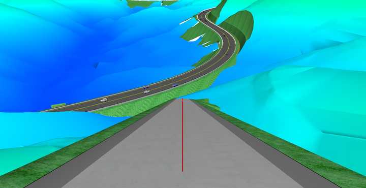 再来感受一下正常坡度的路面