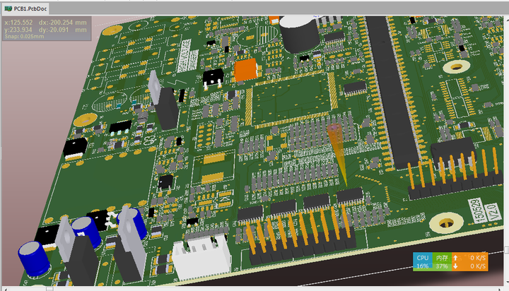 如何製作一張印刷電路板(pcb)的3d渲染效果圖?