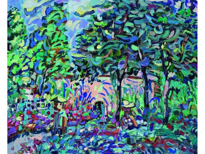 如何欣赏申玲的油画作品?