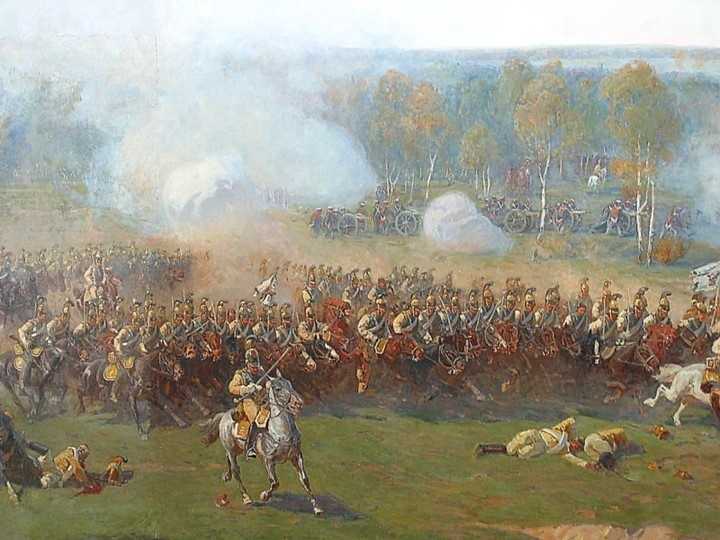 博罗季诺战役中(即是战争与和平电影中最惨烈的那场)的萨克森近卫胸甲