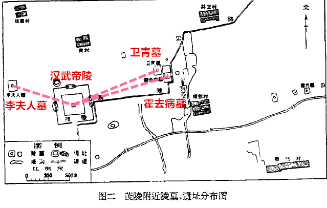 为什么汉武帝的茂陵无皇后合葬,且将卫青葬于茂陵东北部?