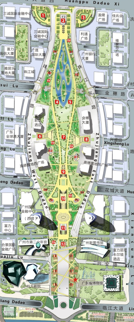 广州花城广场是哪个设计组设计的?