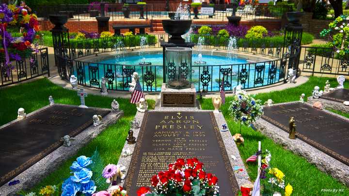 哪怕是墓地也一样很美,猫王故居