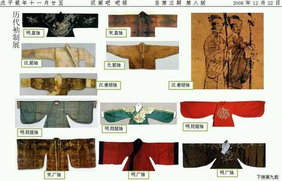 汉服的种类,详细介绍一下?