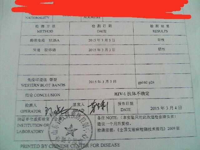 hiv確診實驗室,使用免疫印記法