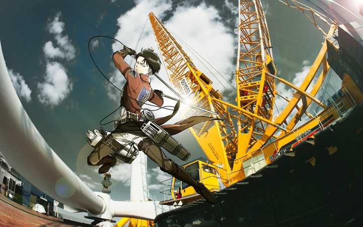 如何p出这种动漫人物融入现实的图片?