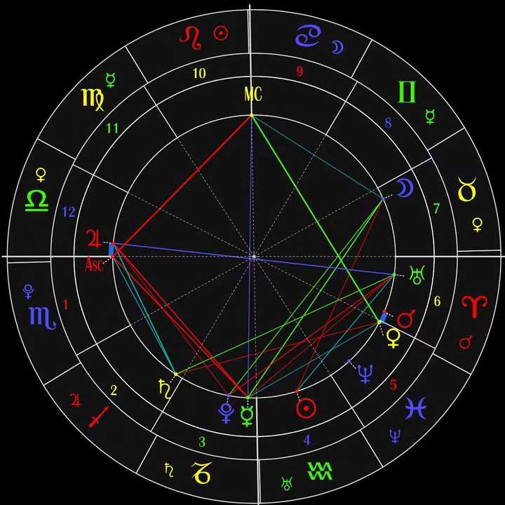 附上当日天象盘.