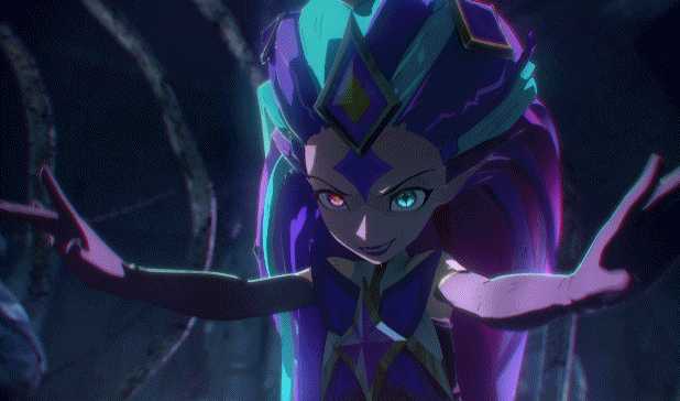 将妮蔻引至陷阱后,本次星守的最大反派——佐伊小可爱正式登场.