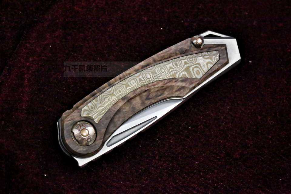 cultrotech在2018bladeshow的拍卖款,木… - 知