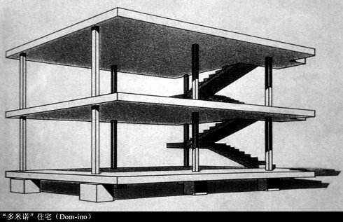 柯布西耶多米诺住宅图片