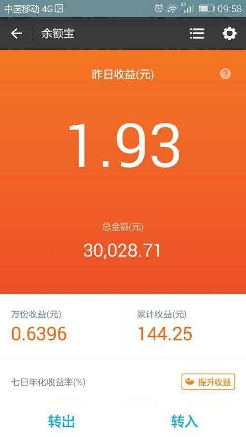 余额宝使用方法