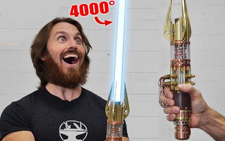 思客 的想法: 世界第一把4000℉等离子可伸缩光剑全制作! - 知乎