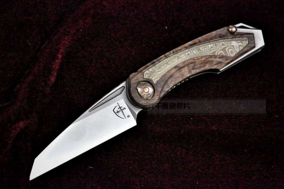 cultrotech在2018bladeshow的拍卖款,木… - 知