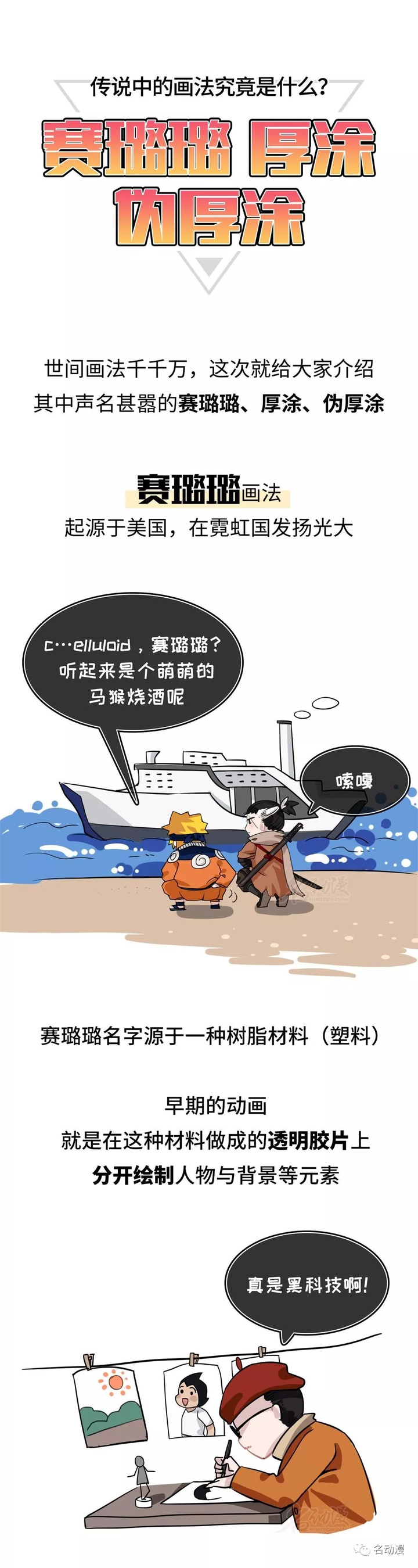 普通平涂和赛璐璐有什么区别 知乎 普通平涂和赛璐璐有什么区别 知乎