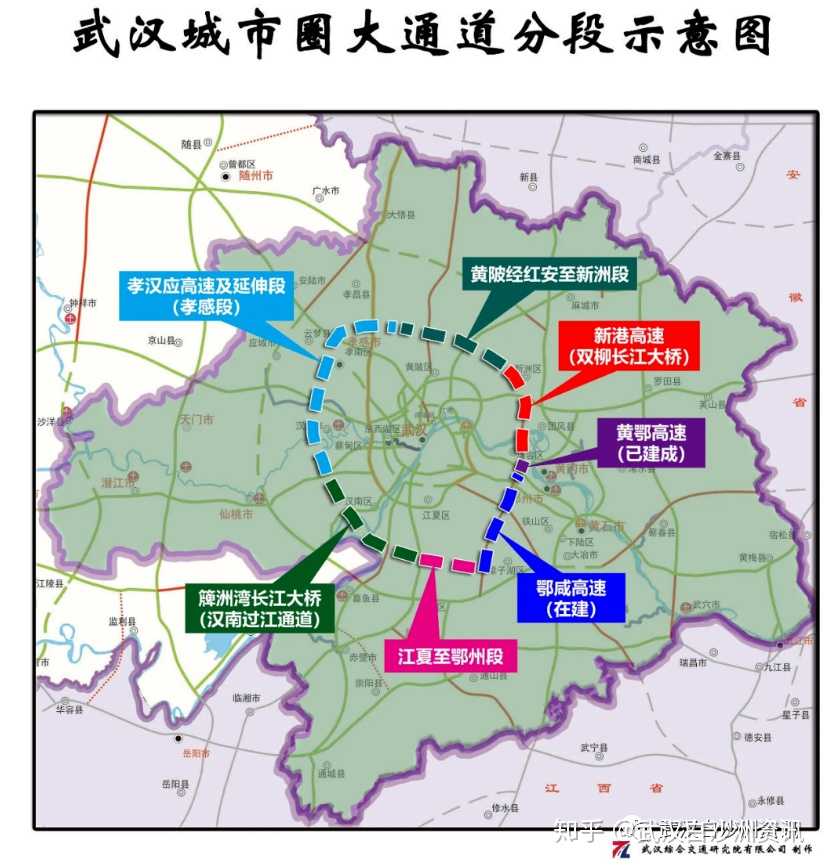 武汉六环线最新规划图图片