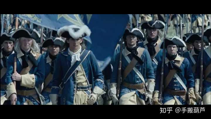 什么时候替换的不晓得.这是18世纪瑞典王国军队军装.