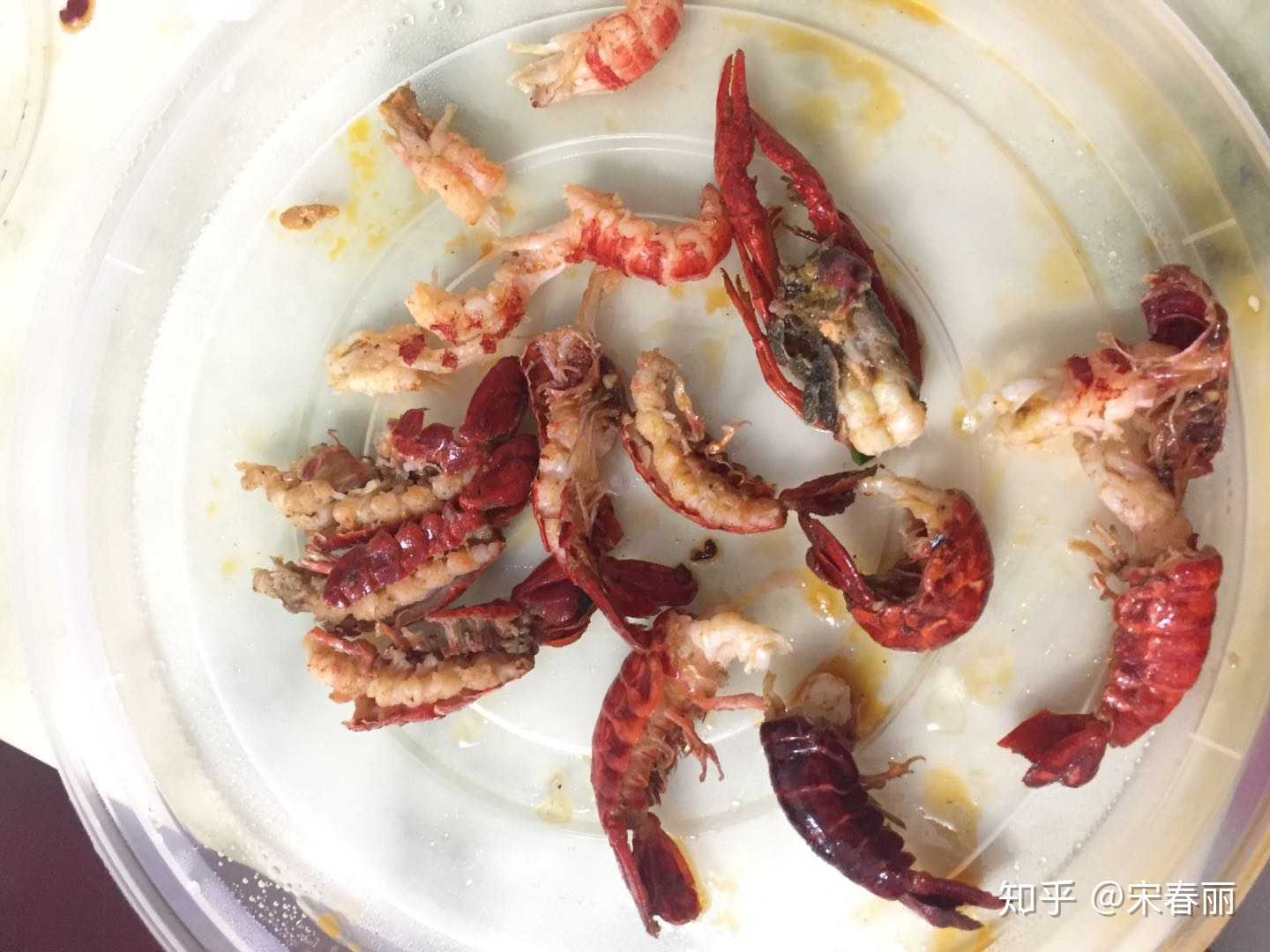 变质变质小龙虾龙虾尾变质龙虾尾坏的图片龙虾尾坏了图片坏龙虾尾照片