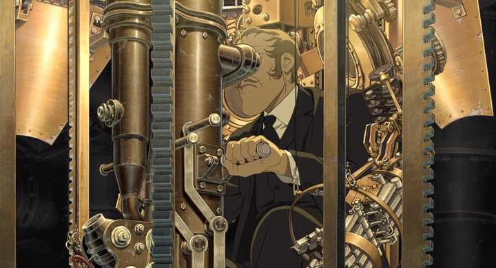 蒸汽男孩这部作品也继承了大友克洋在漫画上喜欢极力表现的精细场景和