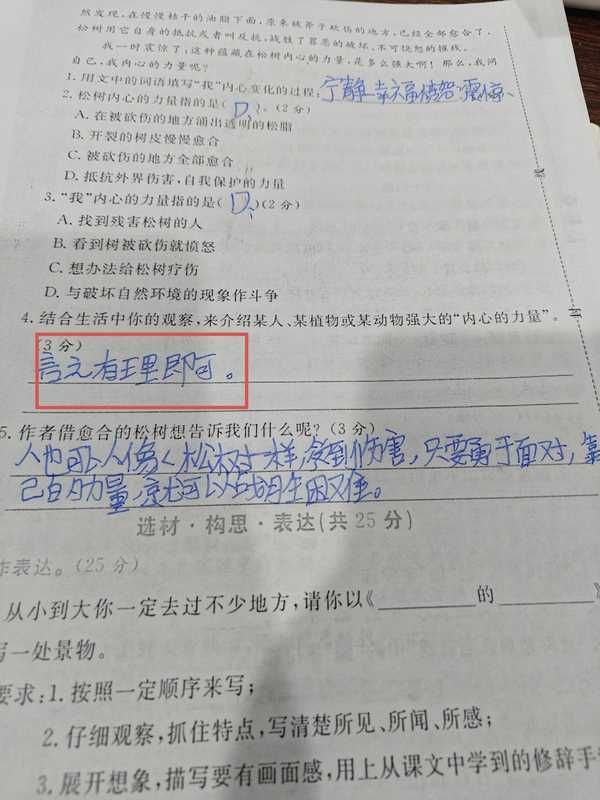 老师是如何一眼看出学生的作业是在抄答案？