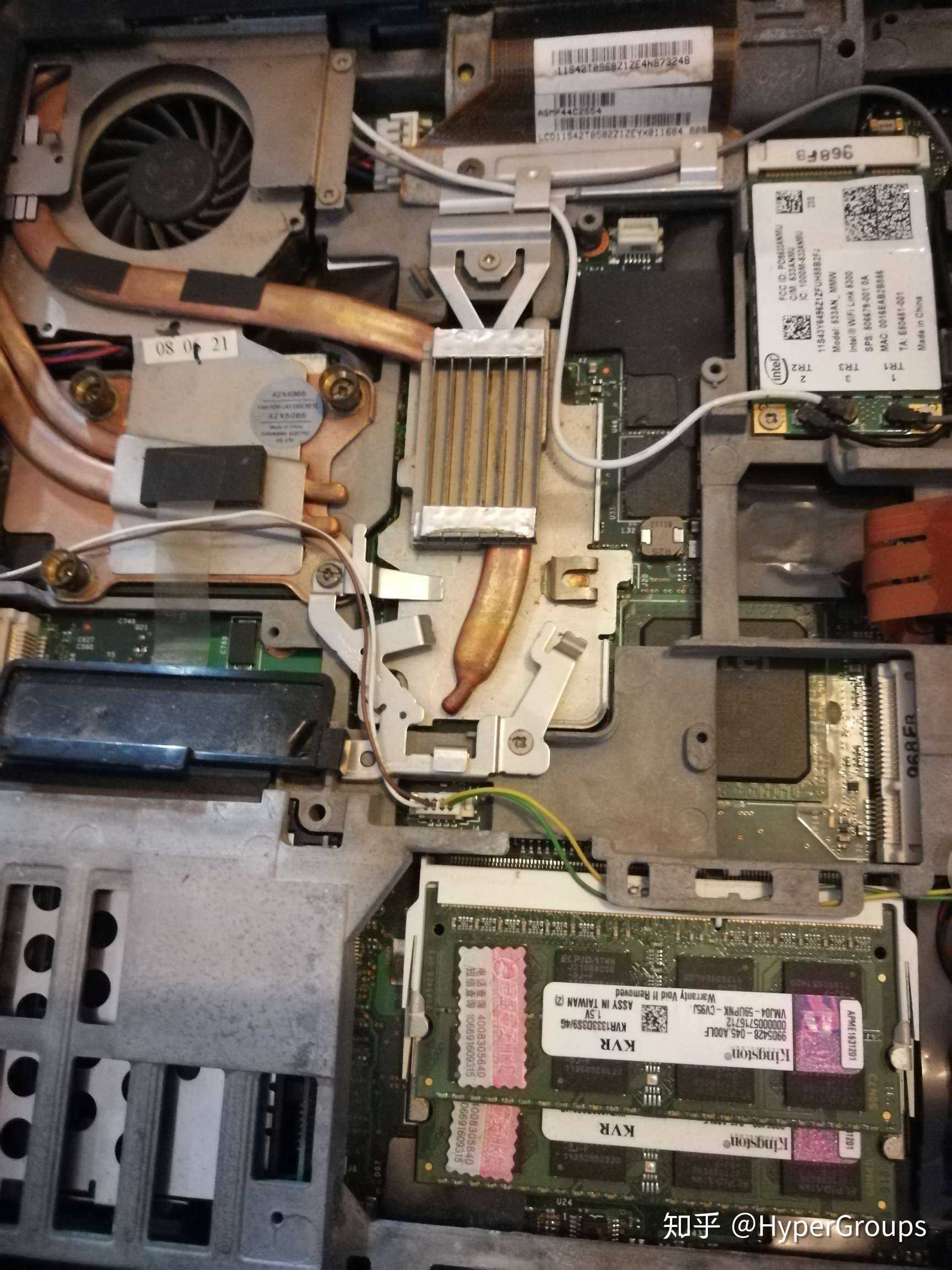 联想r400拆机图解,联想小机箱拆机图解 hypergroups 的想法 thinkpad r400换个cpu和风扇.主板挂 知乎