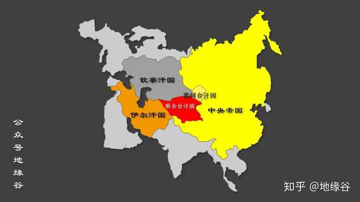 蒙古的四大汗国为什么脱离蒙古帝国独立了?