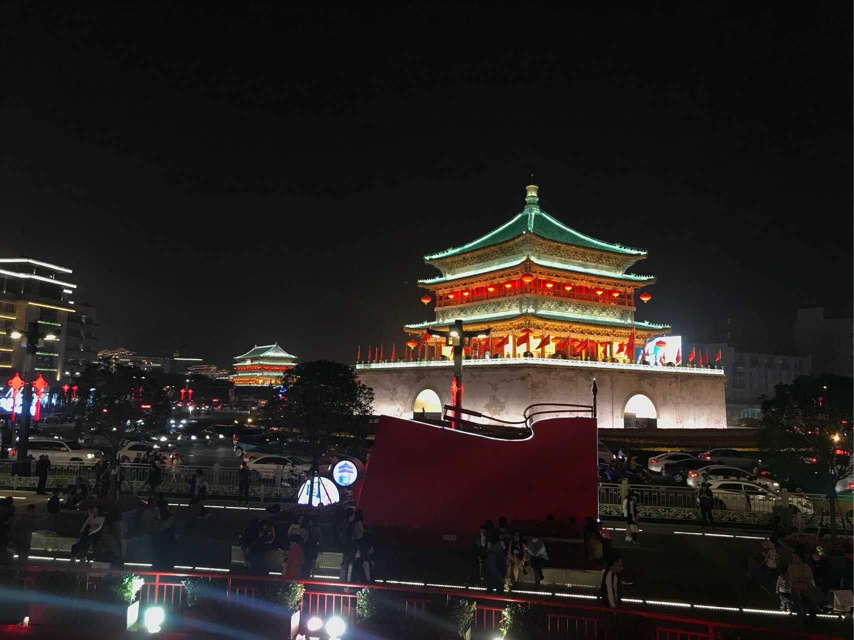 2017拍过的照# 国庆 西安 钟楼