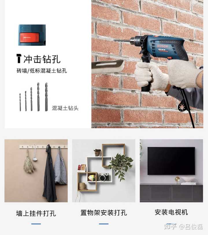 安装宜家的家具有什么推荐的工具吗 比如冲击钻等一些电动工具 知乎