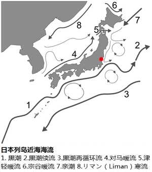 中国沿海至西日本的北太平洋洋流的主力是黑潮,它自菲律宾开始,穿过