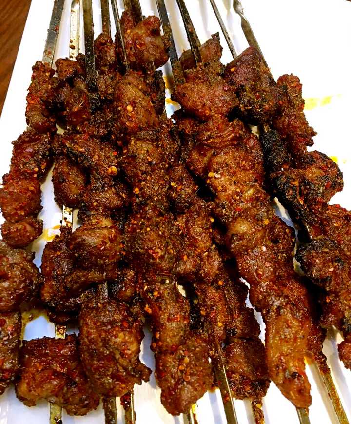 接下来是烤肉!当然还是羊肉