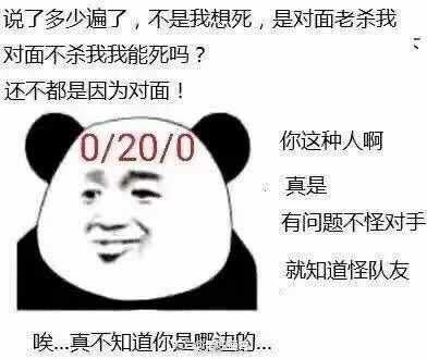 有哪些打王者用来怼人的句子?
