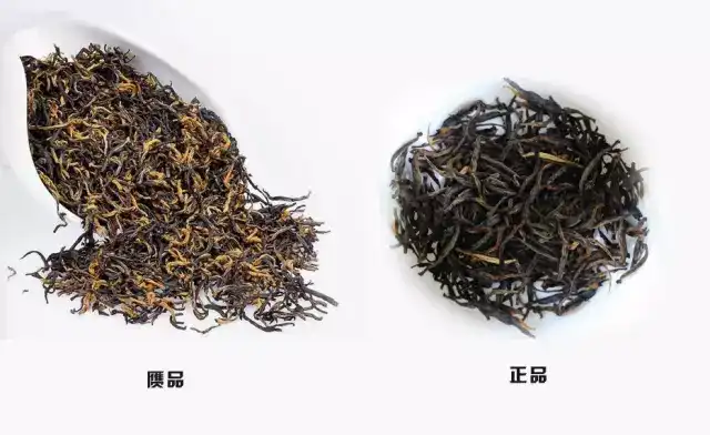 好坏金骏眉图片对比图片