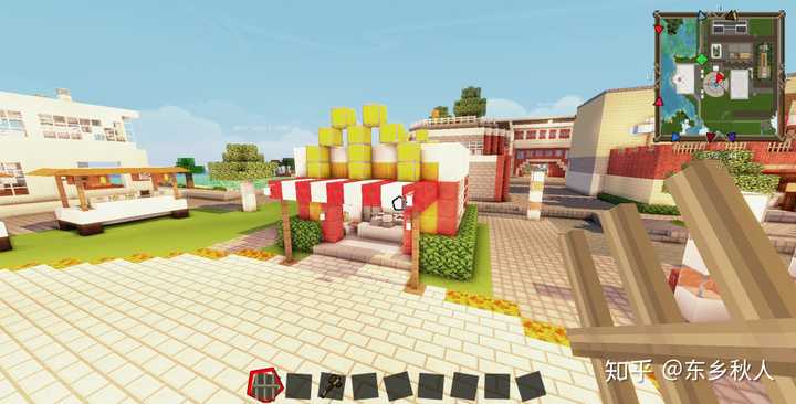 Minecraft 中有哪些建筑的技巧 知乎