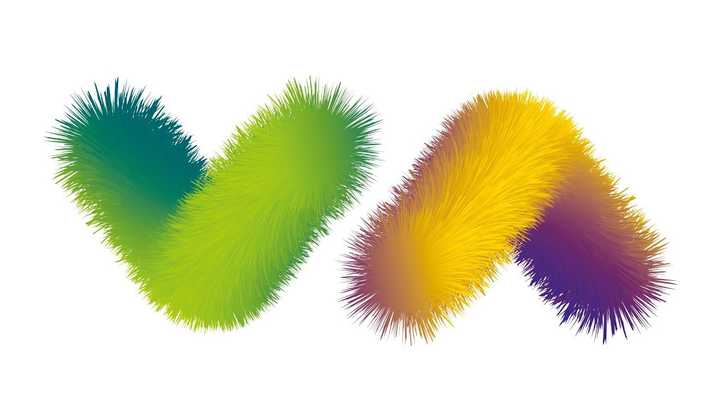 南悦 的想法 设计师马丁 ai矢量毛绒效果