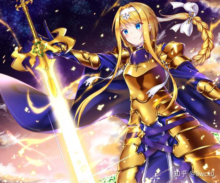 如何评价刀剑神域爱丽丝 知乎