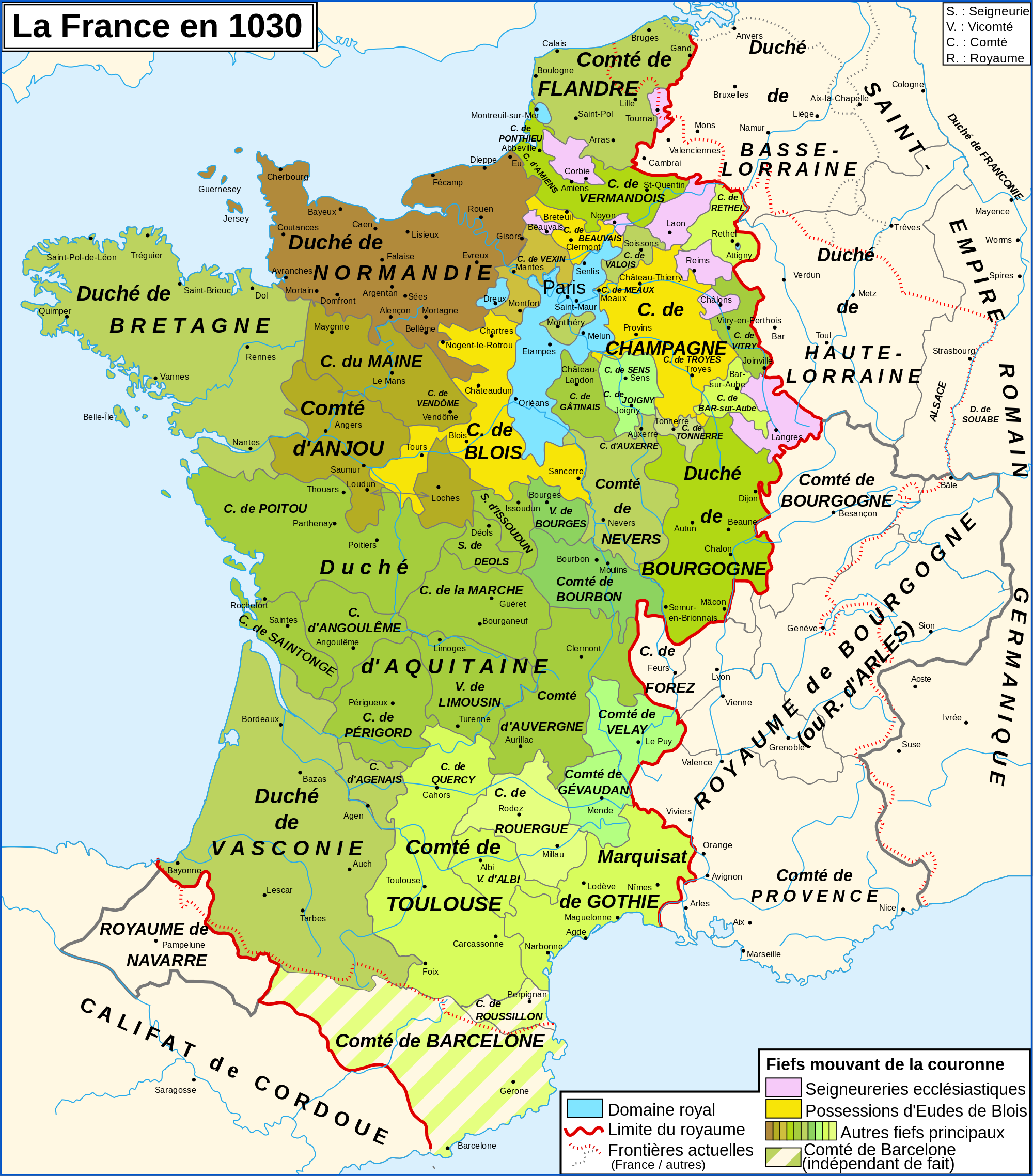 东法兰克王国地图图片